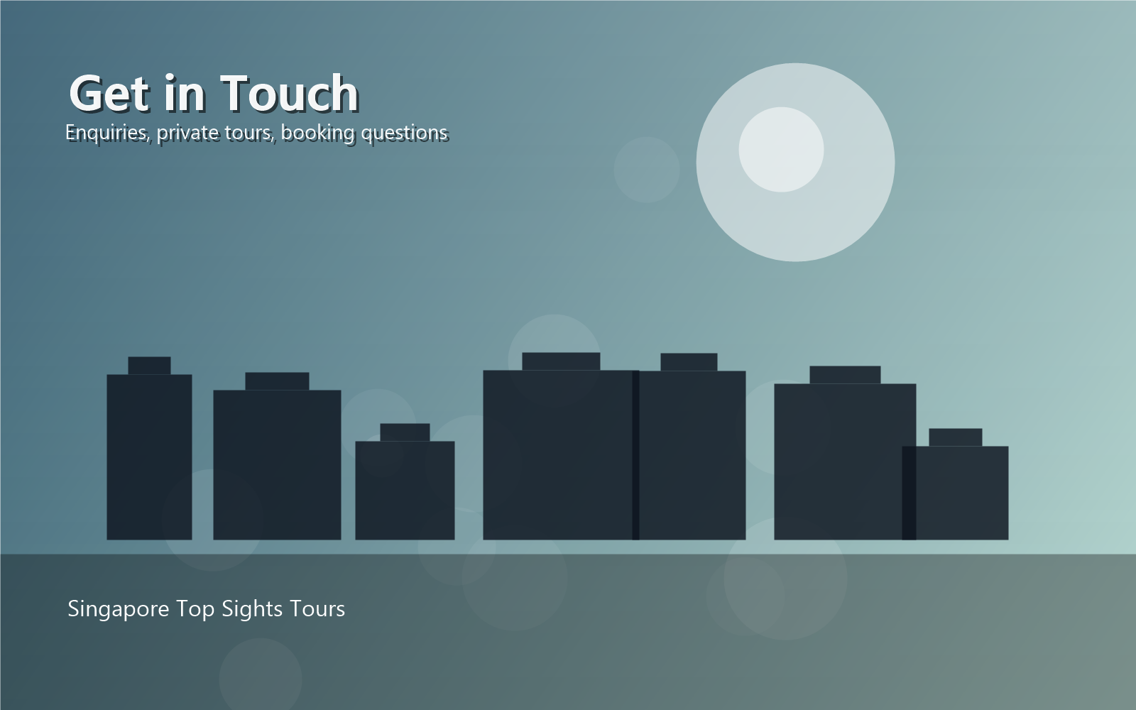 Contact and enquiry visual